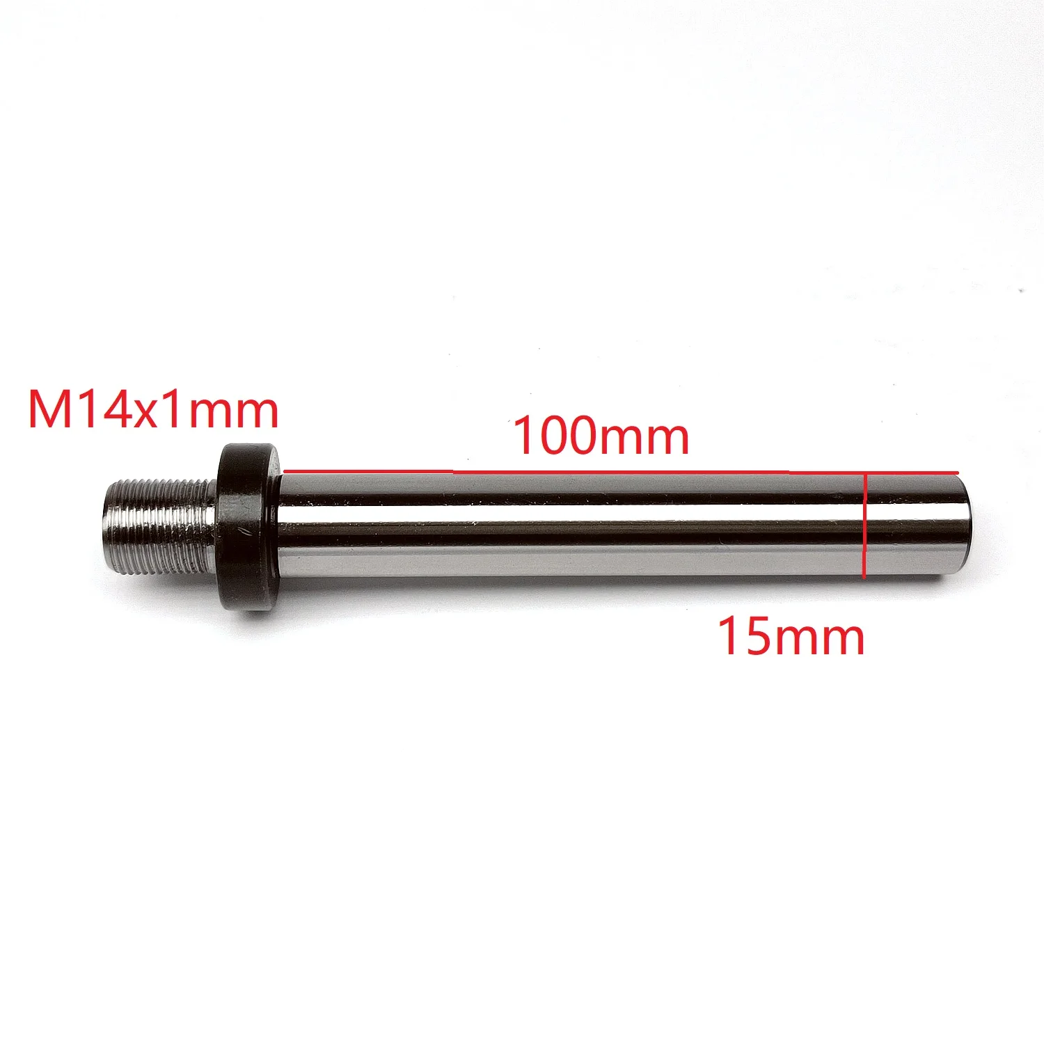 Solid M14x1mm M14 Thread Spindle Shaft Bar Shank Arbor DIY Wood Lathe Headstock Fit Mini Chuck K01-50 K02-50 K01-65 K02-65