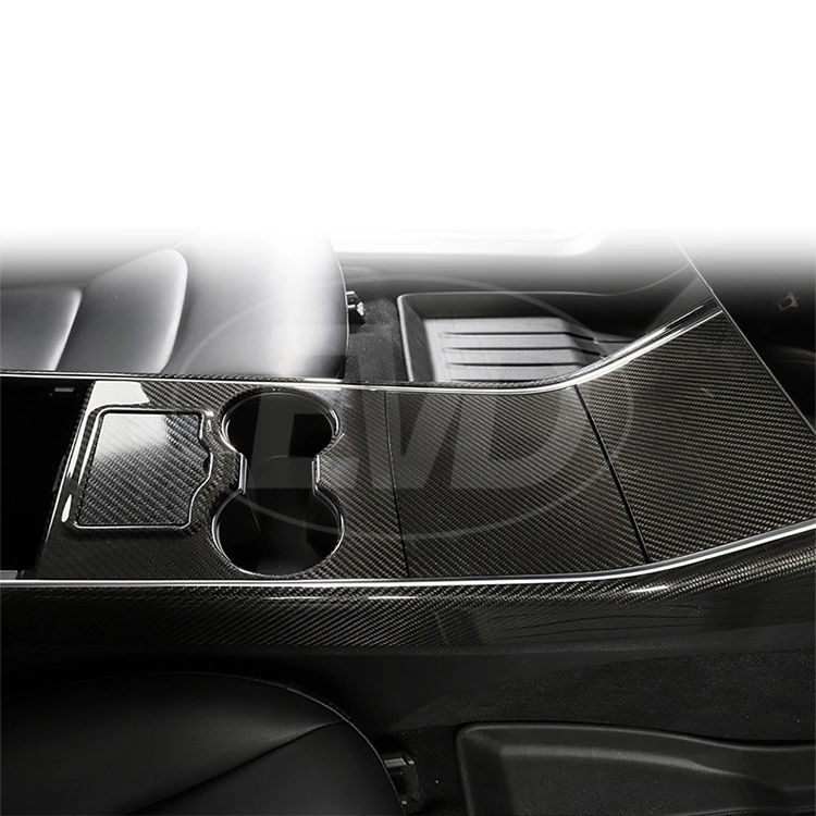 

CARBON FIBER CENTER CONSOLE PANEL for 2016-2019 TESLA MODEL 3