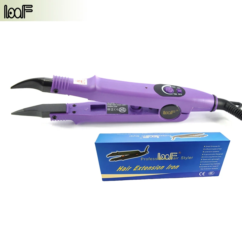 

Tongs for Hair Extension Fusion Iron Connectors Keratin Bonding Control Temperature Keratin Welding Machine Hair SalonsTool