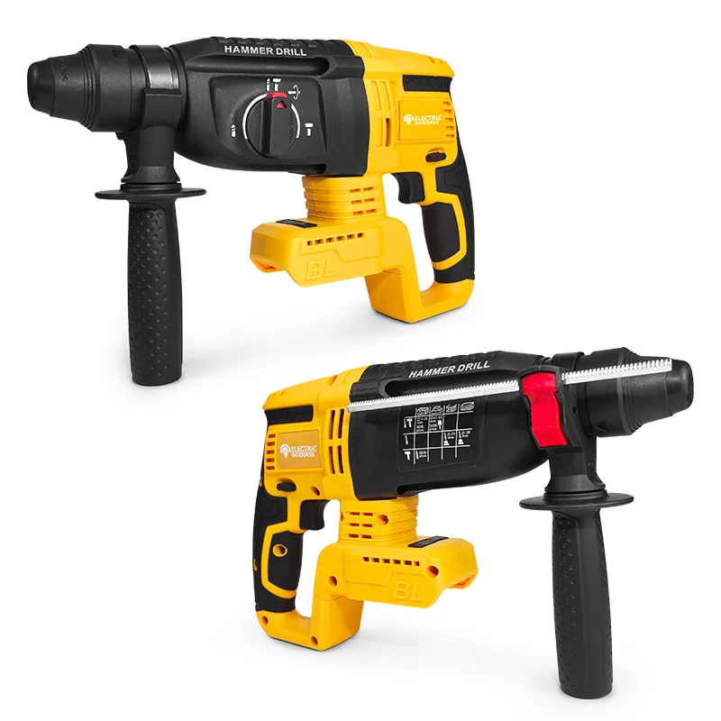 Rychlostní otočný vrtací kladivo 6 bezuhlíkové elektrické nářadí bez kladiva Dewalt 20V Battery Pin