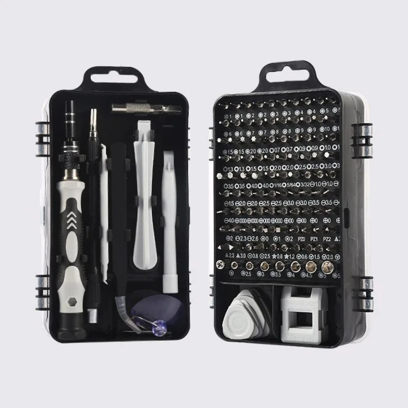2026 115 in 1 Precision Screwdriver Set Magnetic Repair Tools Kit for Computer Laptop Phone MacBook Household Repairs