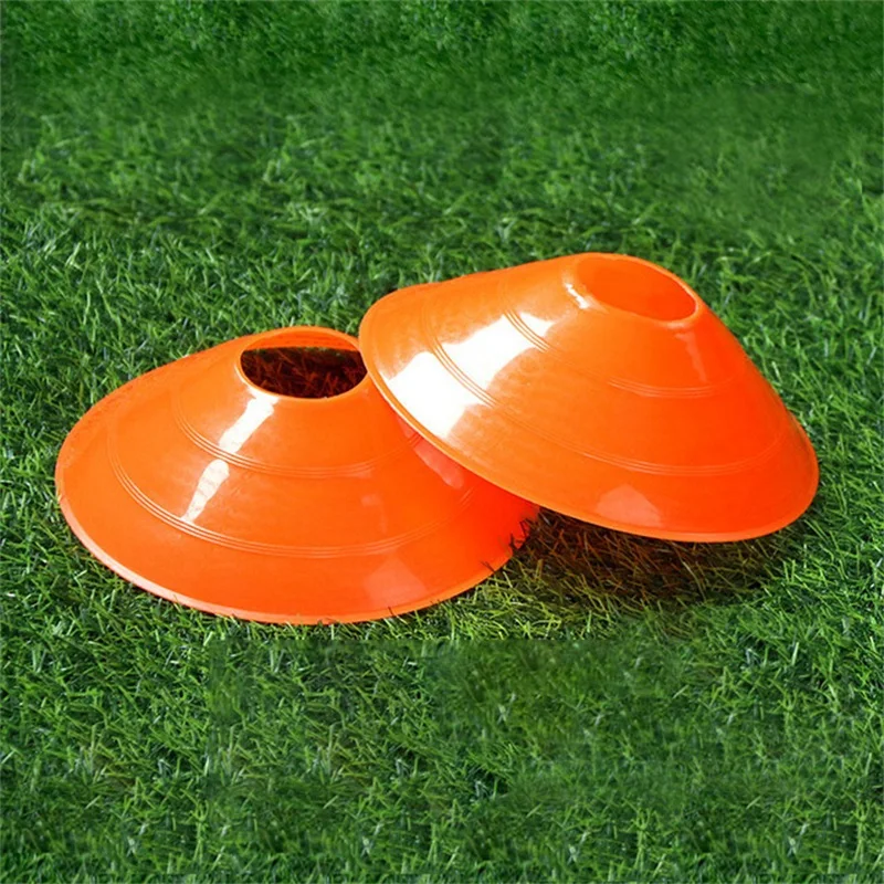 سميكة مقاومة للاهتراء علامة القرص التدريب المعدات المساعدة الطريق جولة الفم عقبة لافتات معدات كرة القدم #1