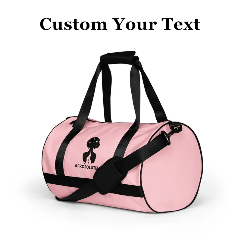 Customize Weekender women's afrosolutely pink duffle bag, Baby Shower Gift, Welcome Baby Bag, Mommy bag For Hospital