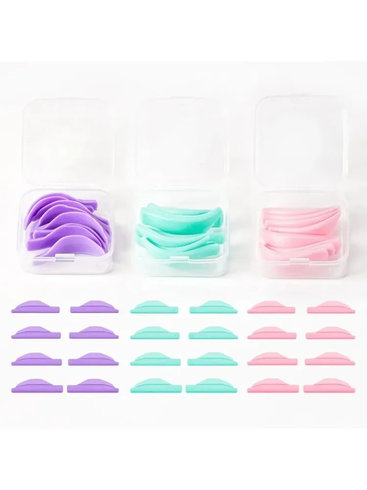 5/7 paires de coussinets de permanente de cils en Silicone, outils assistants de permanente de cils 3D, outils applicateurs de recourbe-cils, fournitures de cils, cadeau pour femmes
