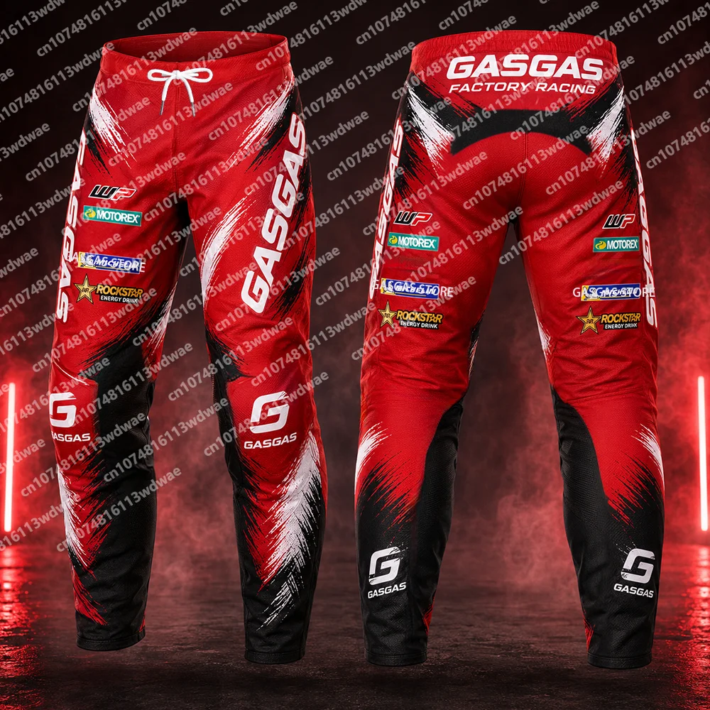 Motorcycle Gear Mens - กางเกงจ็อกเกอร์สำหรับแข่งรถมอเตอร์ไซค์ GASGAS Moto GP 2026 กางเกงวิ่งสำหรับผู้ชาย