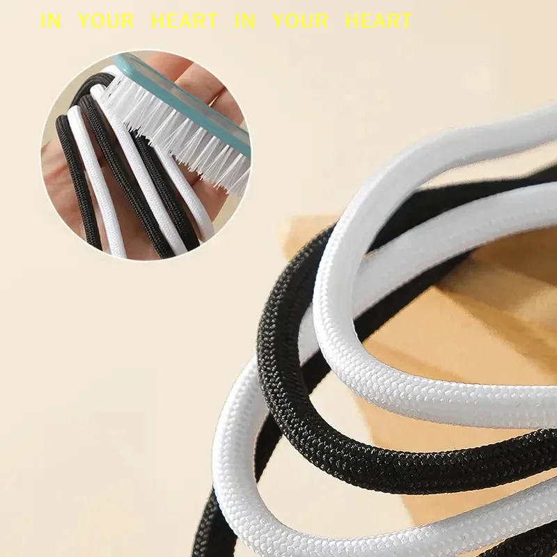 【X】2M Strong Elastic Band Sweatpants Waist Drawstring Strap With Threading Device ,Cord Lock Stopper DIY Sewing Band Accessories