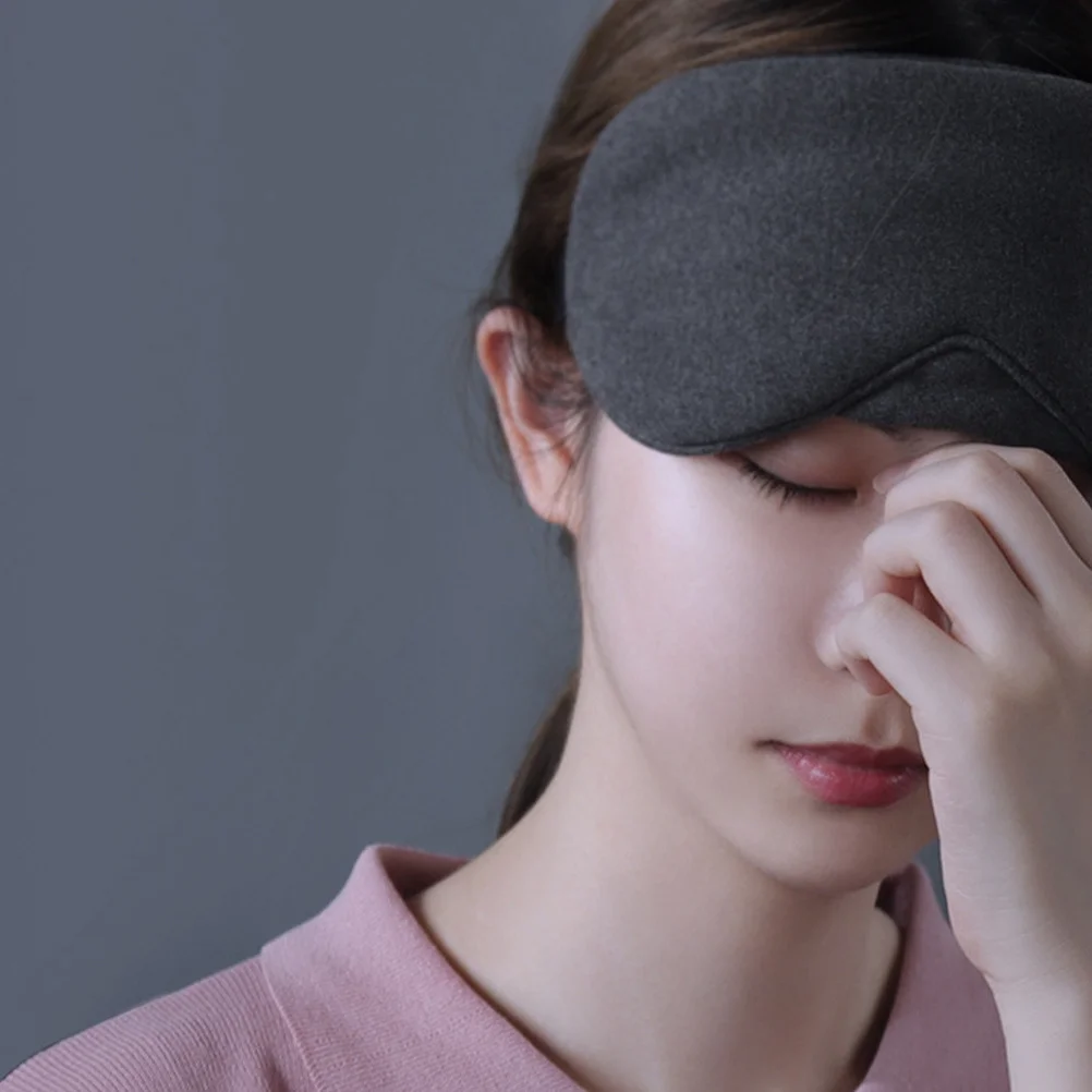 

1Pcs Elastic Light Blocking Sleep Eye Mask Comfortable Blindfold for Night Sleep Travel Eye Mask Nap Blindfold