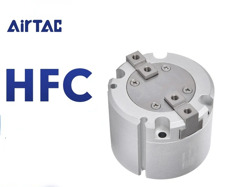 

HFC Two Jaw Hfci Three Jaw Hfcy Four Jaw Hfcx25 / 32 / 40 / 50 / 63 Finger Cylinder