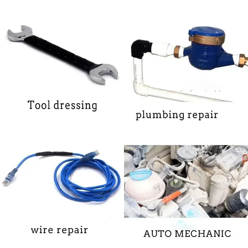 لاصق ذاتي اللصق مقاوم للماء لإصلاح الختم، شريط لاصق مانع للتسرب للحمام والمطبخ والدش وشريط أنابيب المياه #2