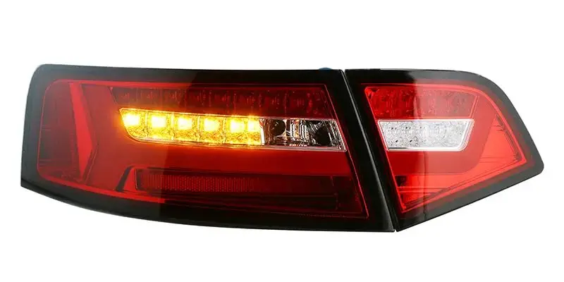 الترقية إلى مجموعة الضوء الخلفي LED الكاملة المعدلة عالية الجودة الضوء الخلفي لأودي A6L 2009-2012 التوصيل والتشغيل