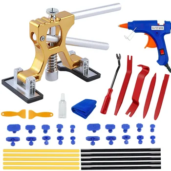 Ayarlanabilir Araba Göçük Çektirme Göçük Sökücü Klip İç Sökme Araçları Kiti Vücut Vantuz Boyasız Onarım Göçük Temizleme Aracı