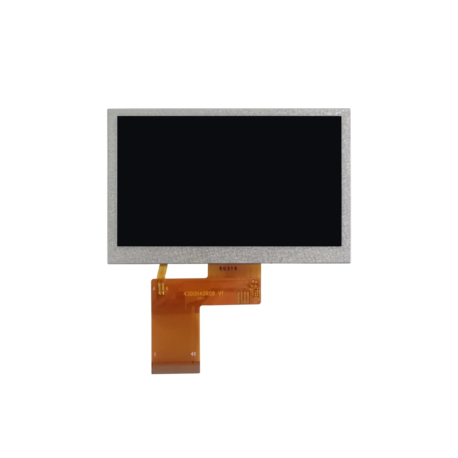 4.3 Inch 480xRGBx272 ST7283 Driver TFT LCD Display Module 40PIN