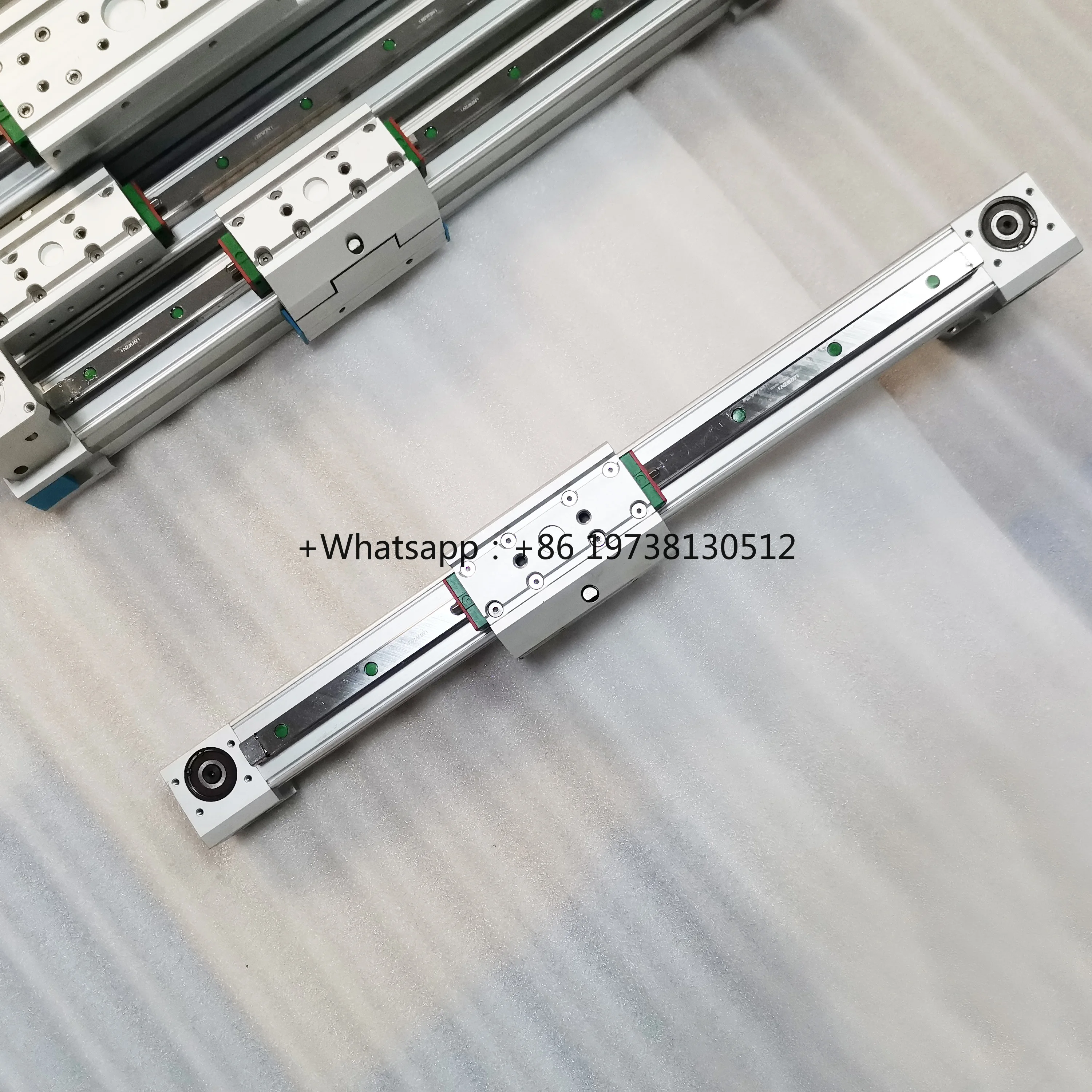 60mm With Single-axis Robotic Arm 100mm-3900mm Stroke Belt Drive Linear Guide Module Linear Motion Linear Actuator