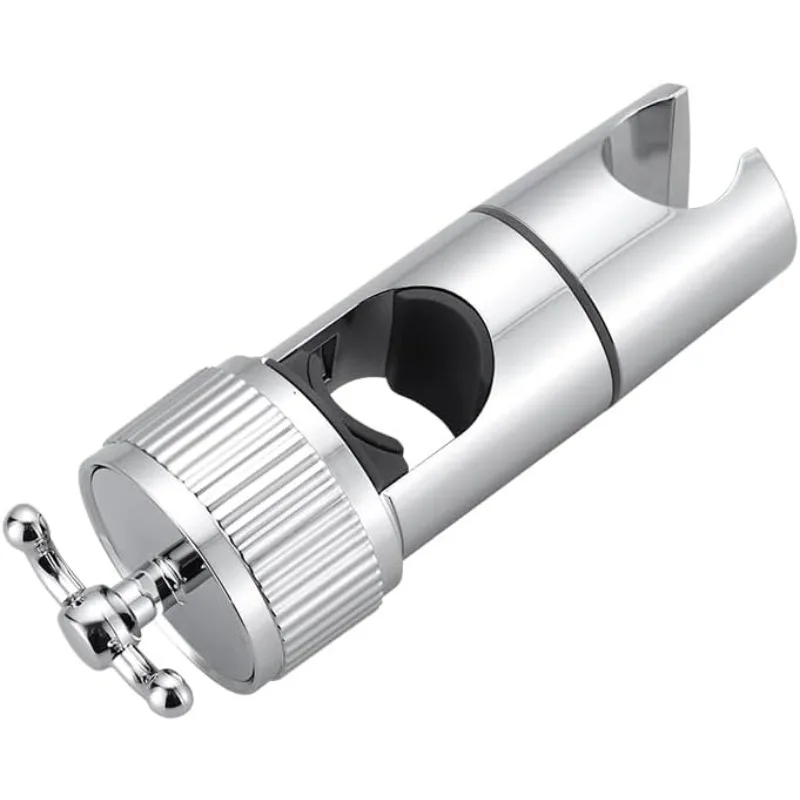 1Pc 360° ABS Adjustable Shower Head Holder for Slide Bar Showerhead Rail Slide Bracket Rotation Hook for Bathroom Accessories