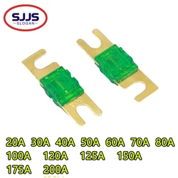 【5-1PCS】ANL ANS-H AFS small fork plug car audio fuse 0A 30A 40A 50A 60A 70A 80A 100A 125A 150A 175A 200A 32V bolted hot fuse