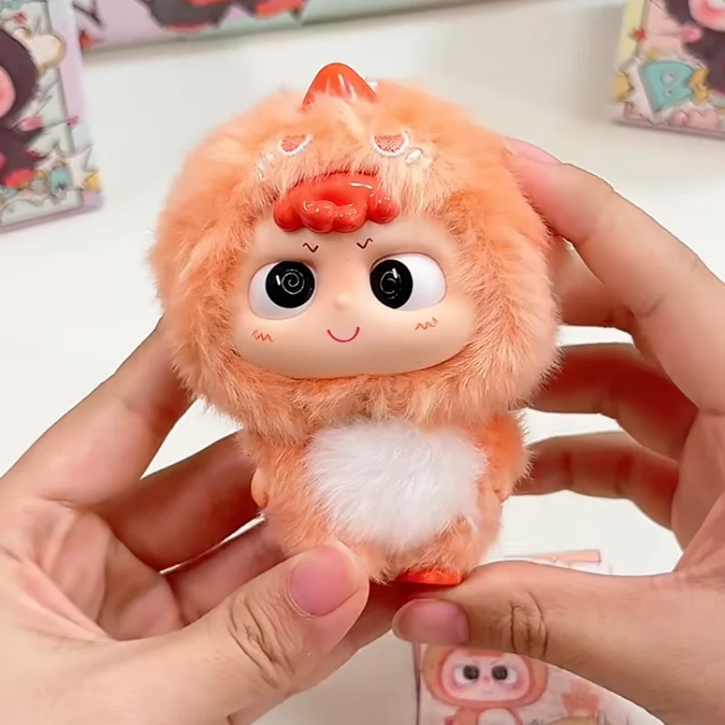 Genuine NEW Heyme Dinoboo Series Plush Blind Box Fluffy Pendant Bag Charm Desktop Ornament Collectible Birthday Gift For Adults view 5