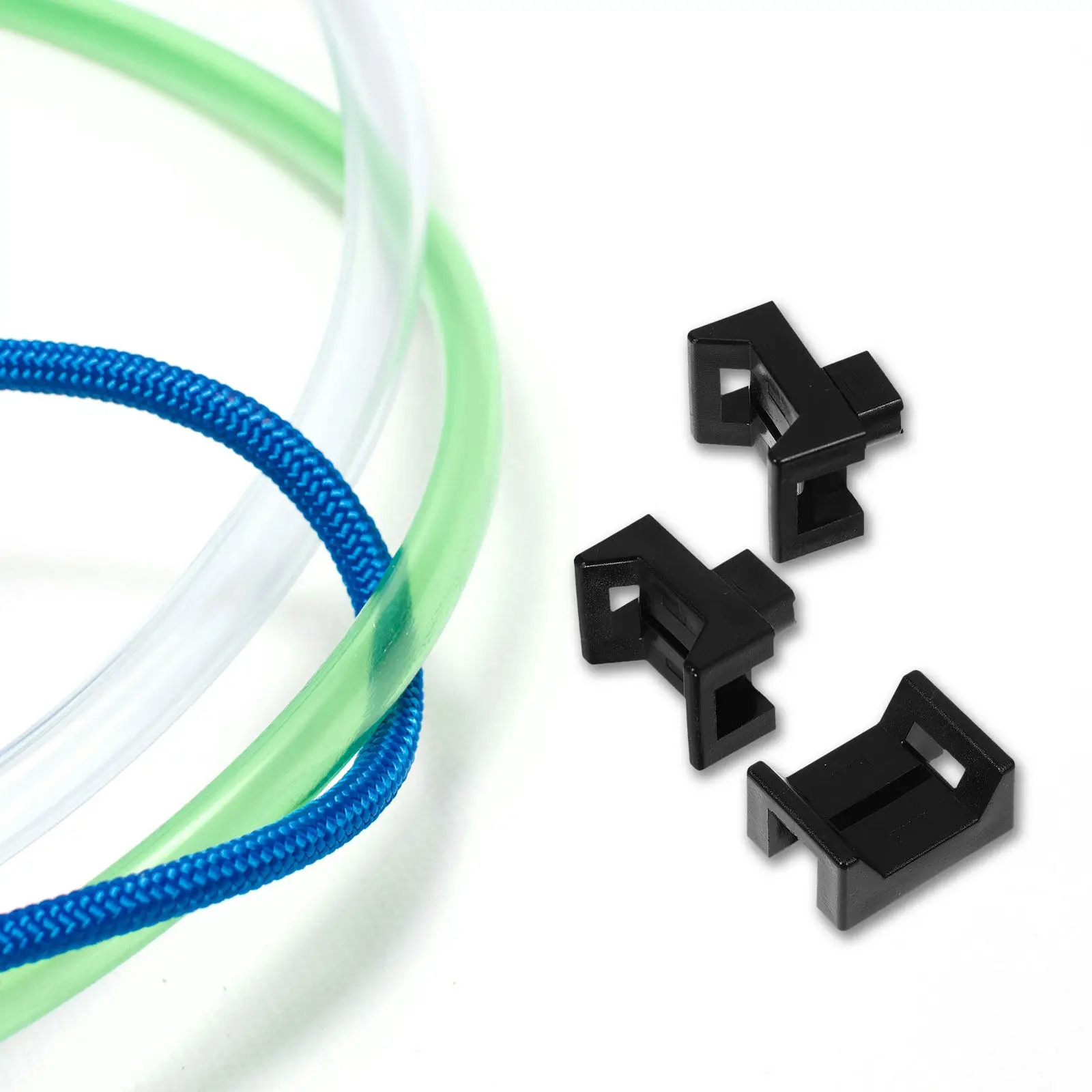 100 Pcs Cable Tie Zip Ties Heavy Duty Mount Large Outdoor Mountable Anchors Saddle