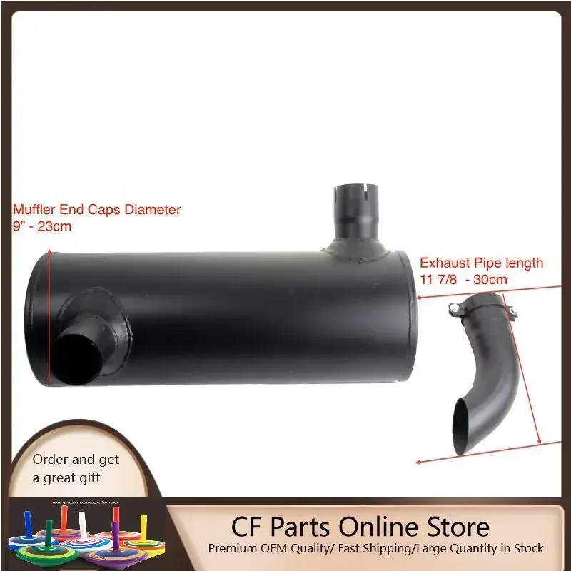 

Exhaust Silencer Muffler 6209-11-5210 6209 -11-5211 Fits Komatsu pc200-5 pc200lc-5 pc220-5 6d95