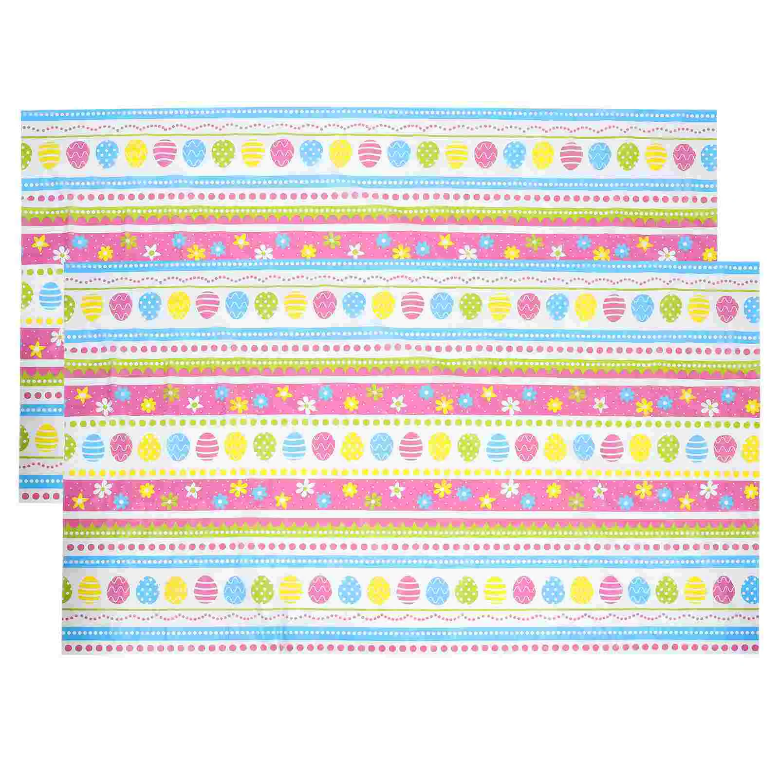 

Easter Tablecloth Accessory Dining Runner Household Easter-themed Home Heat-resistance Mat for Party