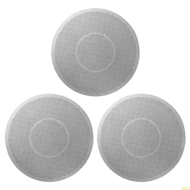 A0NC Distribution Water Net Стопная кофемашина ручка с порошковой тарелкой кофейный фильтр диск из нержавеющей стали фильтр