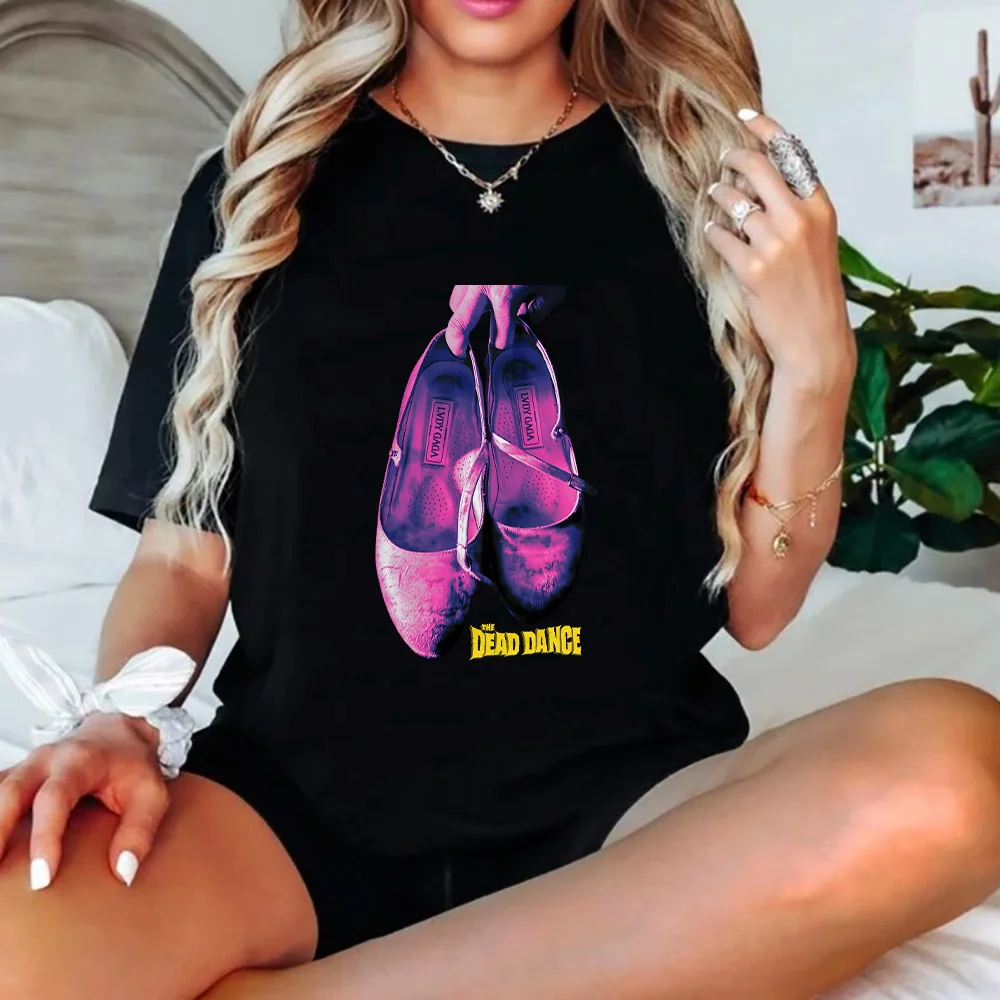 

Lady Gaga The Dead Dance Tour 2025 T Shirts Fashion Perfect Women High Quality Sleeveless T-shirt Loose Cotton Casual Tee Unisex