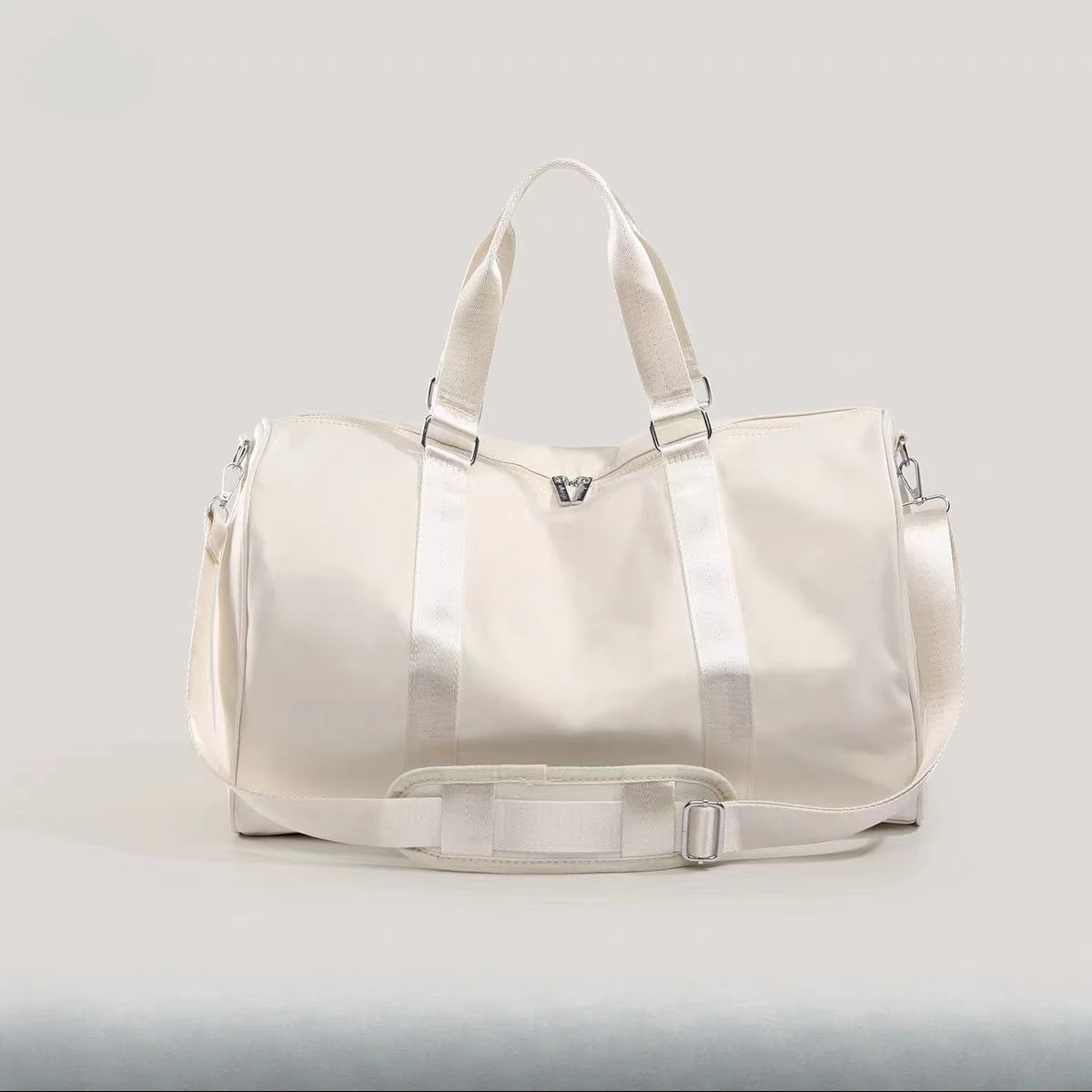 

LO Men's fitness bag, women's handheld training bag, large capacity business travel shoulder bag, independent shoe cabinet