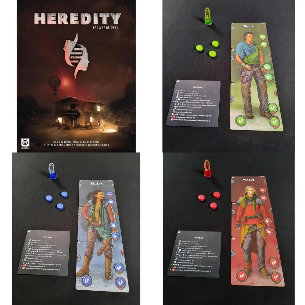 

Swan Legacy: A Cooperative Story-Driven RPG for Ages 14+, 1-4 Players, 150 Min Playtime by Blackrock Games