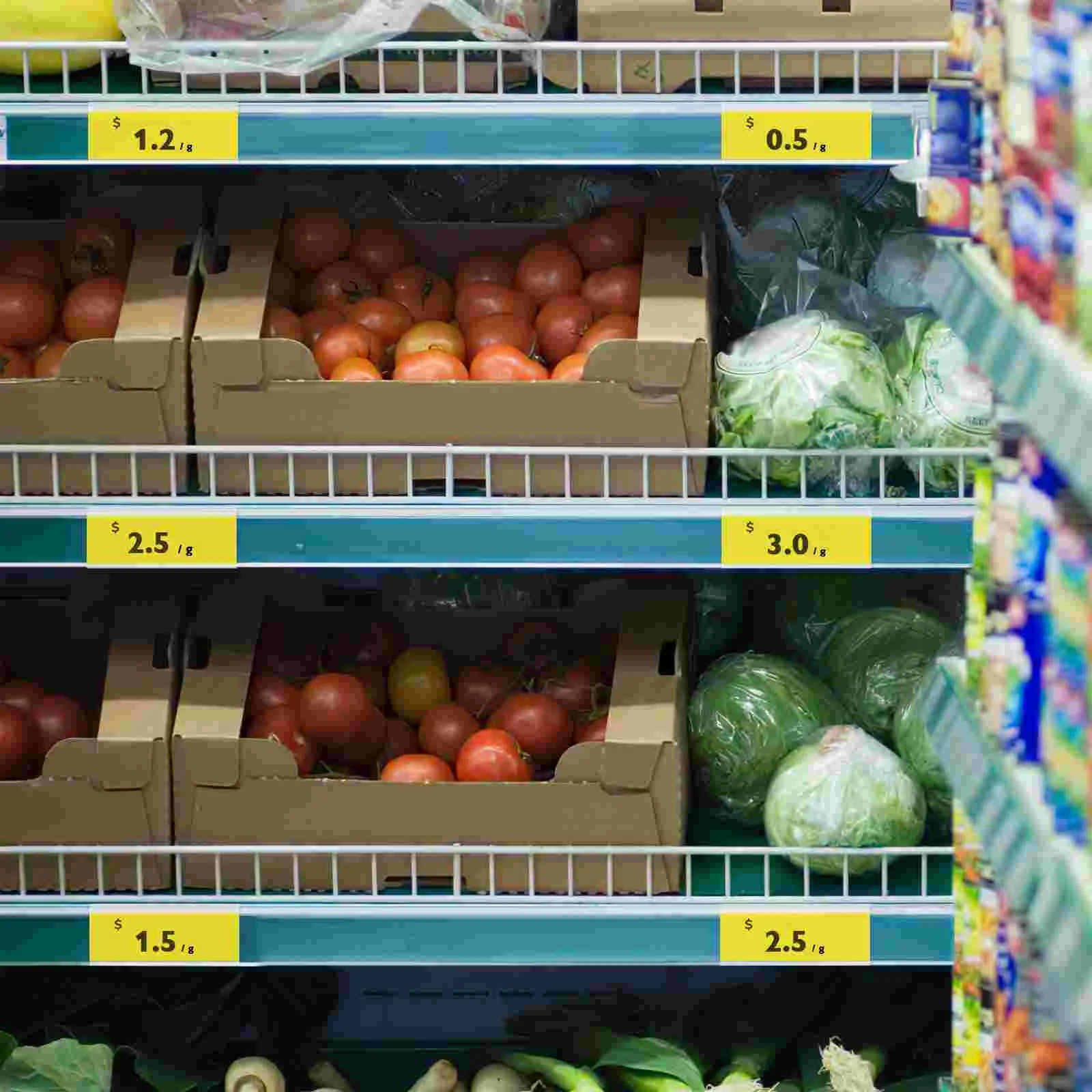 50 Stuks Prijskaartje Display Houders Ondertekenen Merchandise Label Kaart Detailhandel Stickers De Supermarkt