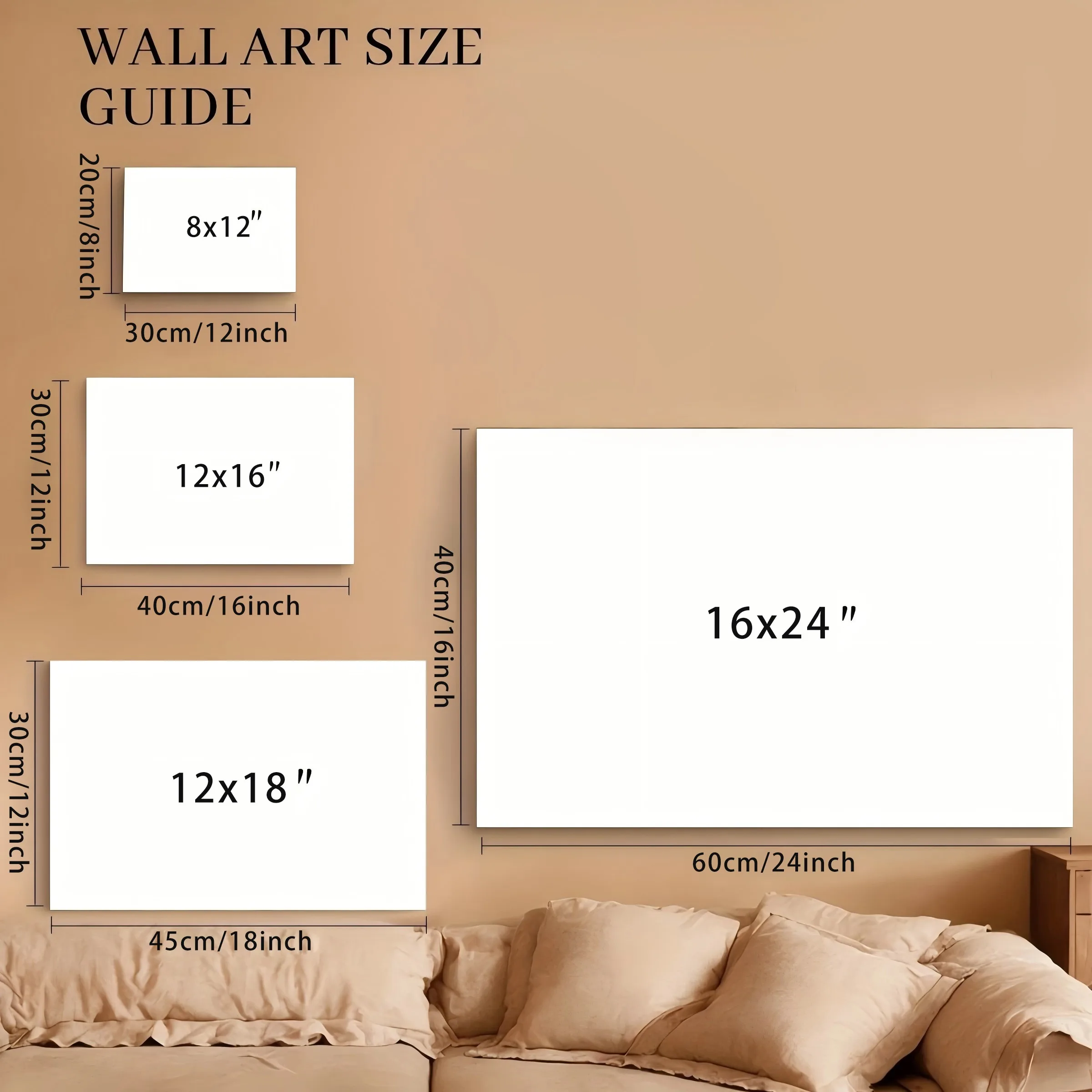 2D ，Customizable unframed Canvas Multiple Photos(5 Photos), Ideal for Bedroom Decor with a Patchwork Design Using Your Images