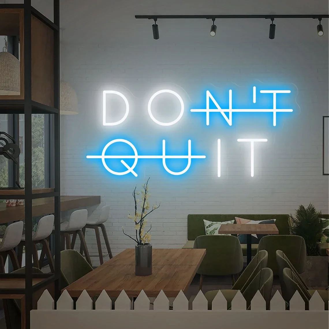 Don't Quit Neon Sign Gym Neon Sign Gym Decor Custom Gym Led Light Neon Sign Bedroom Decor Birthday Gift For Her Or Him Signs