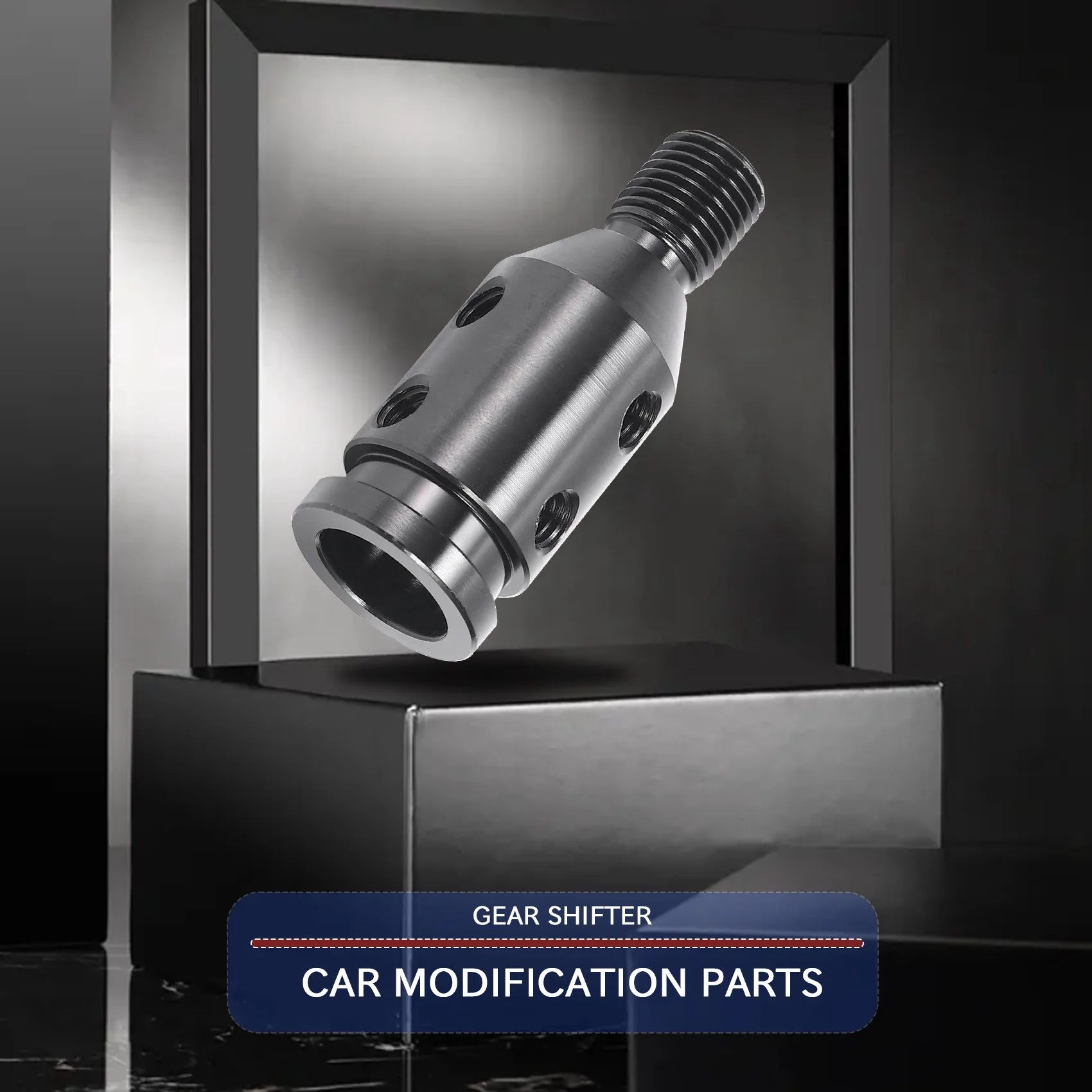 Superior-Universal Aluminum Shift Knob Adapter For Non Threaded Shifters 12X1.25Mm,Car Accessories
