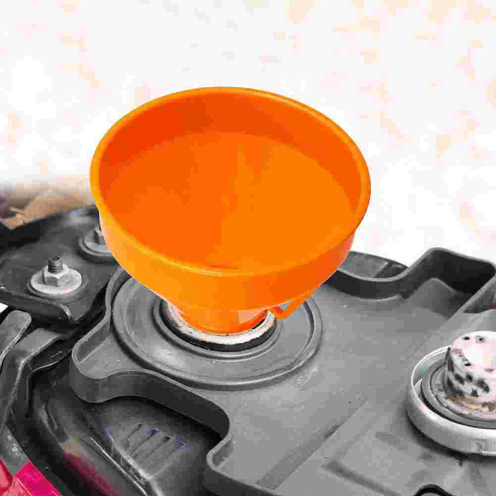 Removable Mesh Screen Filter for Water Filler Funnel Kerosene Fluid Orange Transmission Oil