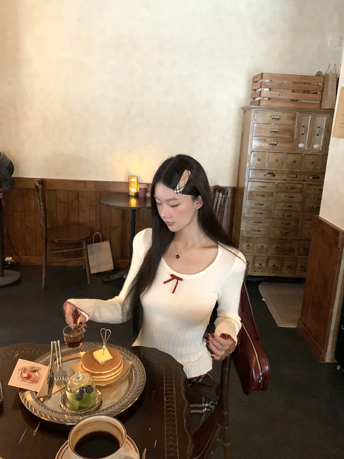 Autumn Winter Women's Knitwear Casual Lazy Sle Inner Wear Outer Wear Light Maturi Unique Design Knitted Sweater