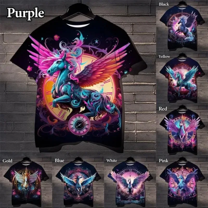 

Greek Mythology Casual Street Colorful Men's and Women's 3D Printed T-shirts Cosplay Men's Clothing Haikyuu T-shirt for Men