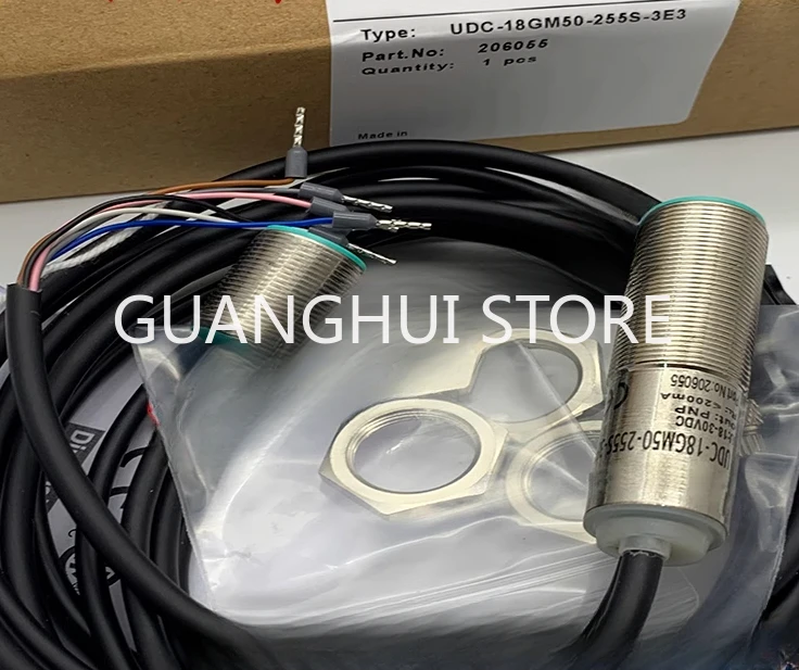 UDC-18GM50-255S-3E0/3E1/3E3 Brand New High Quality Ultrasonic Sensors in Stock, Fast Delivery