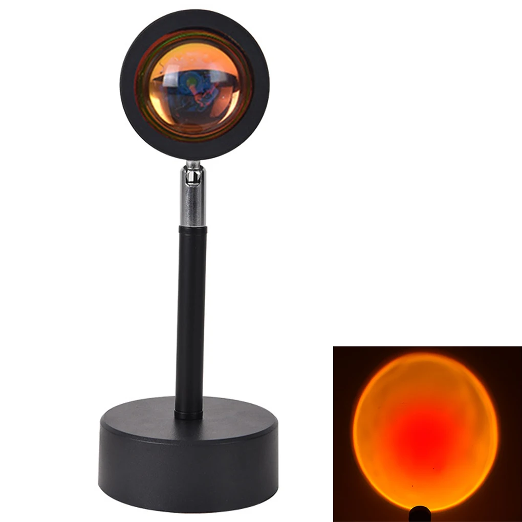 Projection Light LED 5W USB Projector Light Adjustable Photography Prop Atmosphere Lamp, Sunset