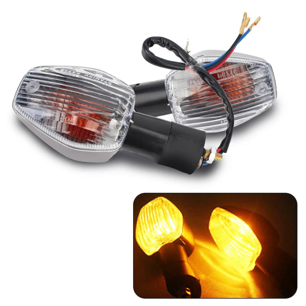 Indicator Blinker Front Rear Lights 1Pair Motorcycle Turn Signal Lights For HONDA CB400 VTEC3 CBR600 F5/CBR1000 LED Signal Lamp