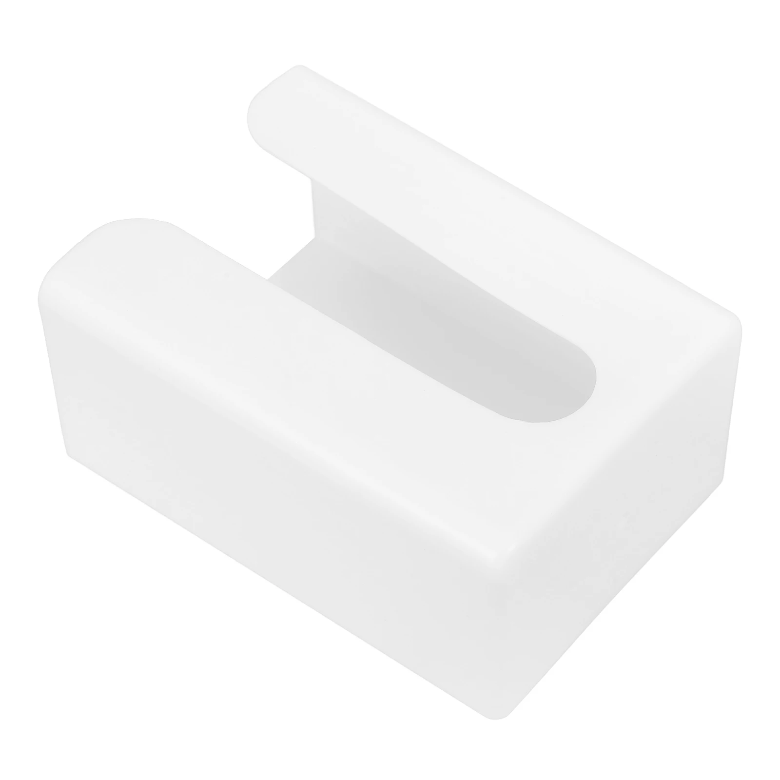 

Wall Mounted Tissue Box White Creative Napkin Container Space Saving Remote Slot Office Home Bathroom Storage Box