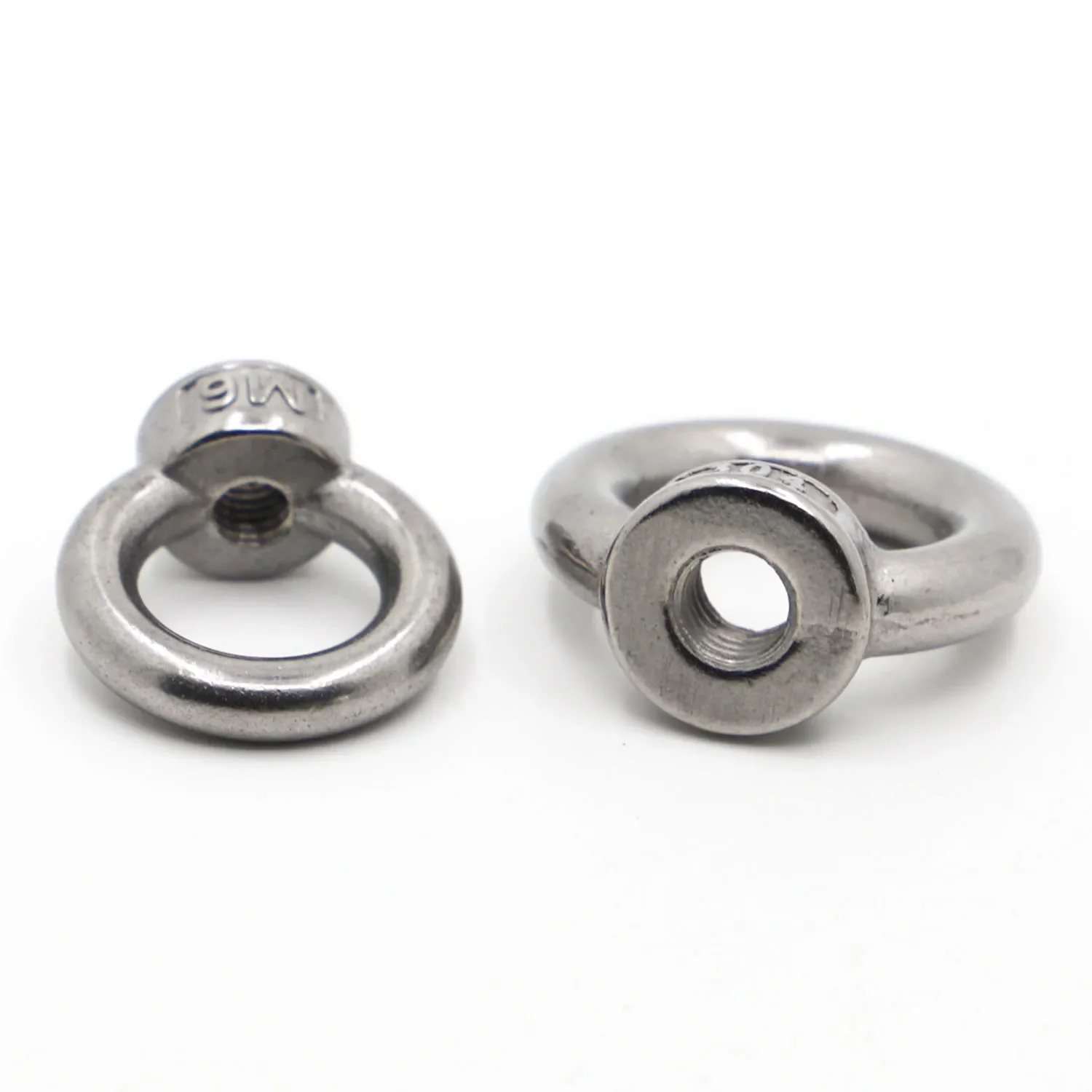 M3 M4 M5 M6 M8 M10 M12 304 Stainless Steel Marine Lifting Eye Nut Ring Nut Thread DIN582