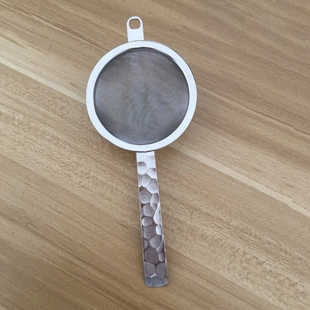 Stainless Steel Matcha Sifter Very Fine Mesh Duable Layer Fine Mesh Strainer Rust-Proof Easy to Clean Tea Strainer for Kitchen view 2