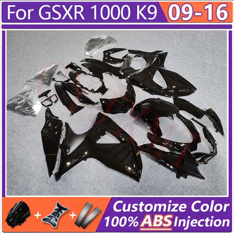 Motorcycle Fairing Kit for Suzuki GSXR1000 GSX1000R K9 2009-2015 2016 ABS Injection Fairings GSXR 1000 09-16 Bodywork Cowl Cover