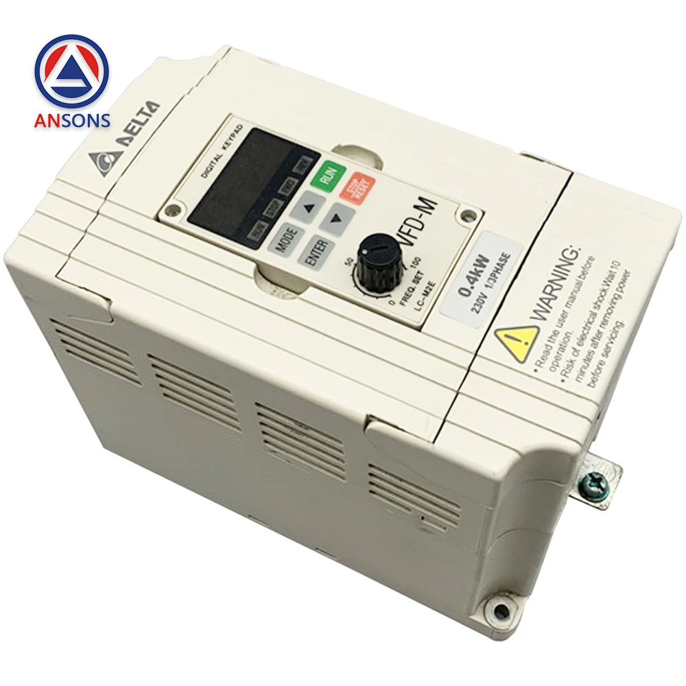 VFD004M21A VFD004M21B-D VFD-M 0.4KW DELTA Elevator Door Drive Door Machine Inverter Ansons Elevator Spare Parts