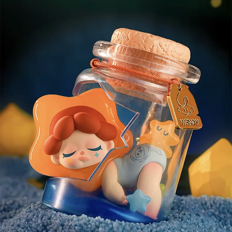 New DODOSUGAR Wendy Follow The Moon Trendy Blind Box Kawaii Anime Figurine Desktop Decor Birthday Gift Cute Girl Toy Xmas Gift