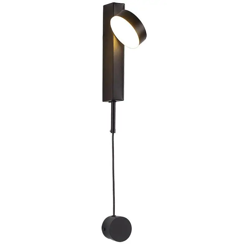 

Wall lamp, modern, cable strip, background wall, bedside, charging, bedroom, plug, Nordic