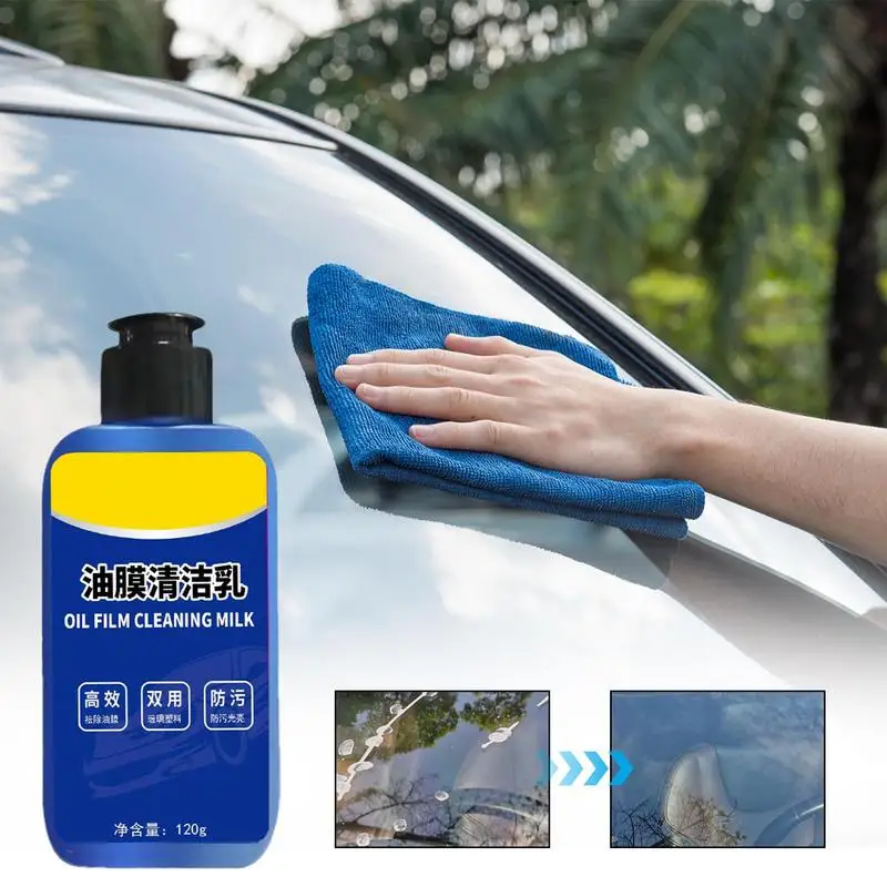 Auto Glas Ölfilm Reiniger Auto Fenster Polier creme leistungs starke Glas politur Paste Windschutz scheibe Öl Reinigungs mittel Auto Wartung