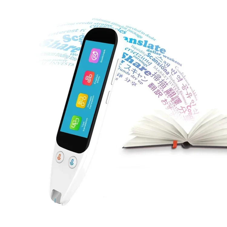 3.46 Inch Screen Scanning Dictionary Portable Pen Translator Multiple Language For Translation Machine Smart device translator