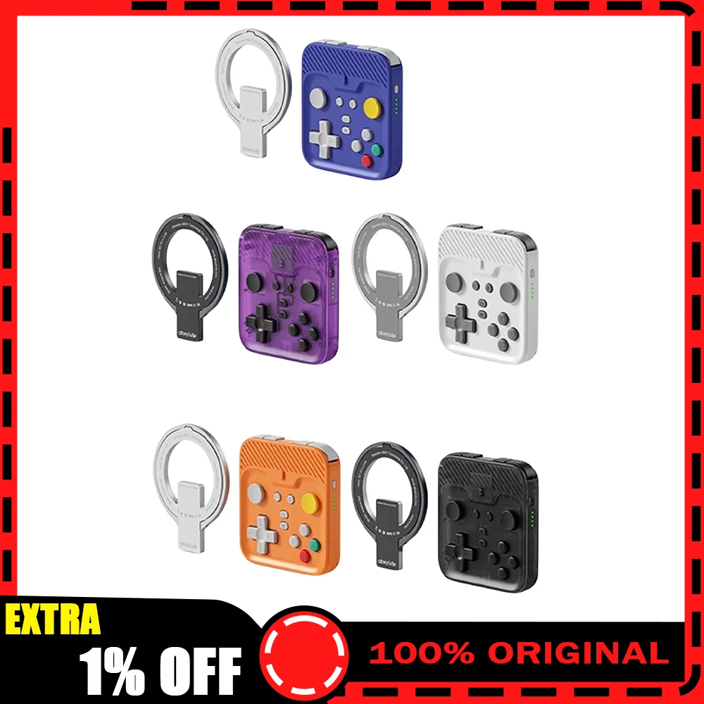 

Abxylute M4 Snap-On телефонный контроллер, магнитный мини-мобильный Gampad, портативный ретро-контроллер с MagSafe Snap для IOS/Android/переключателя/ПК, подарок