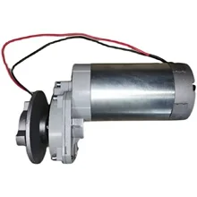 Floor Scrubber Drive Unit, Universal Brush Motor 24V 500W, 18mm Shaft for Various Walk-behind Floor Cleaners