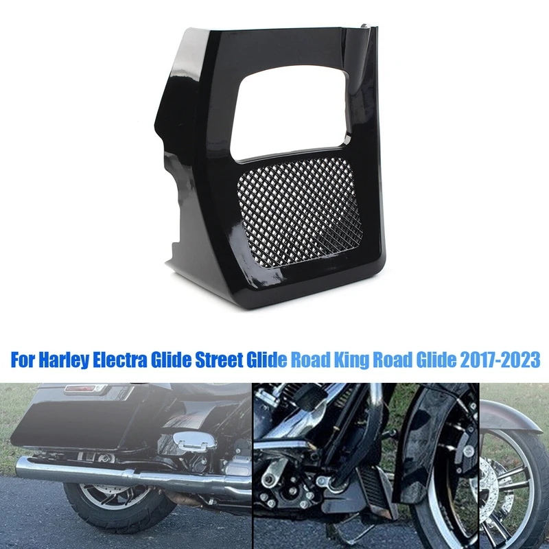

Обтекатель для мотоцикла, спойлера, радиатора для Electra Road King Street Glide 2017-2023, украшение для переднего обтекателя