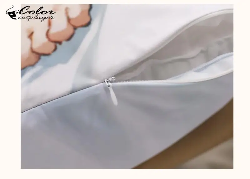 Color Cosplayer 2 Side Print Pillowcase Diy Custom Anime Dakimakura Cover Body Pillow Case Hugging Body for Sleeping Otaku Gift image 4